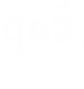 Logotipo Goá Café branco sem fundo