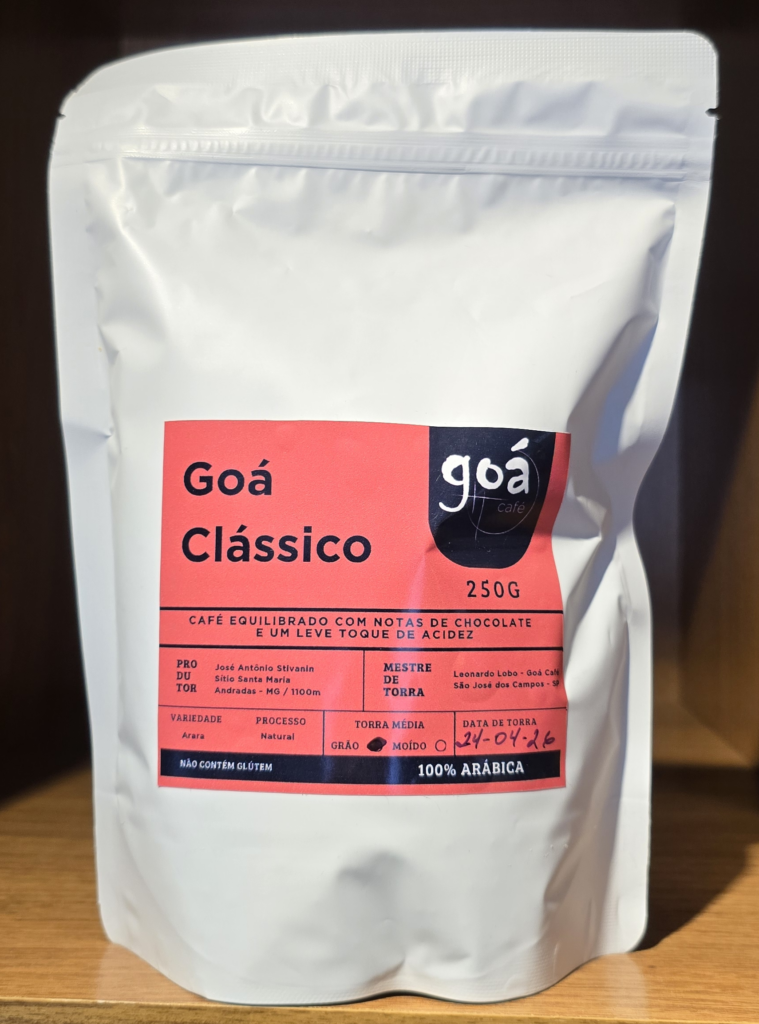 Pacote de Café especial em grão