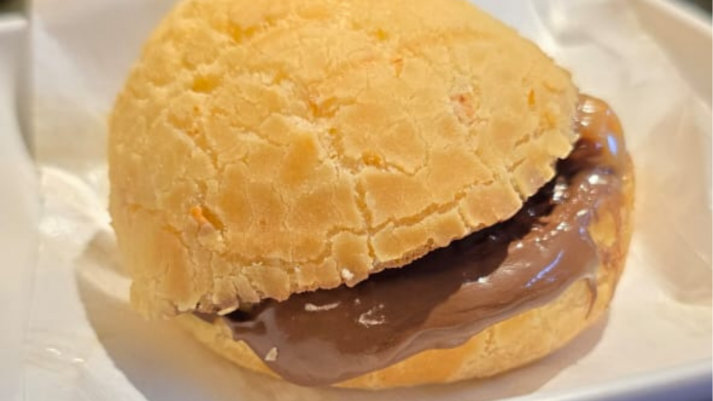 Pão de queijo Nutella